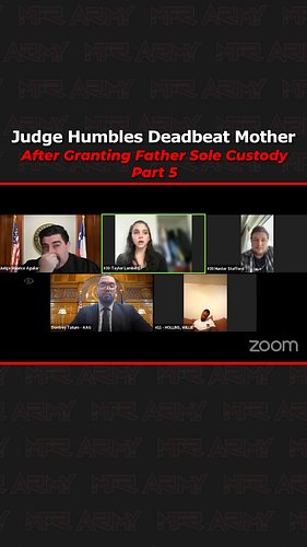 Judge Humbles Deadbeat Mother After Granting Father Sole Custody PART 5