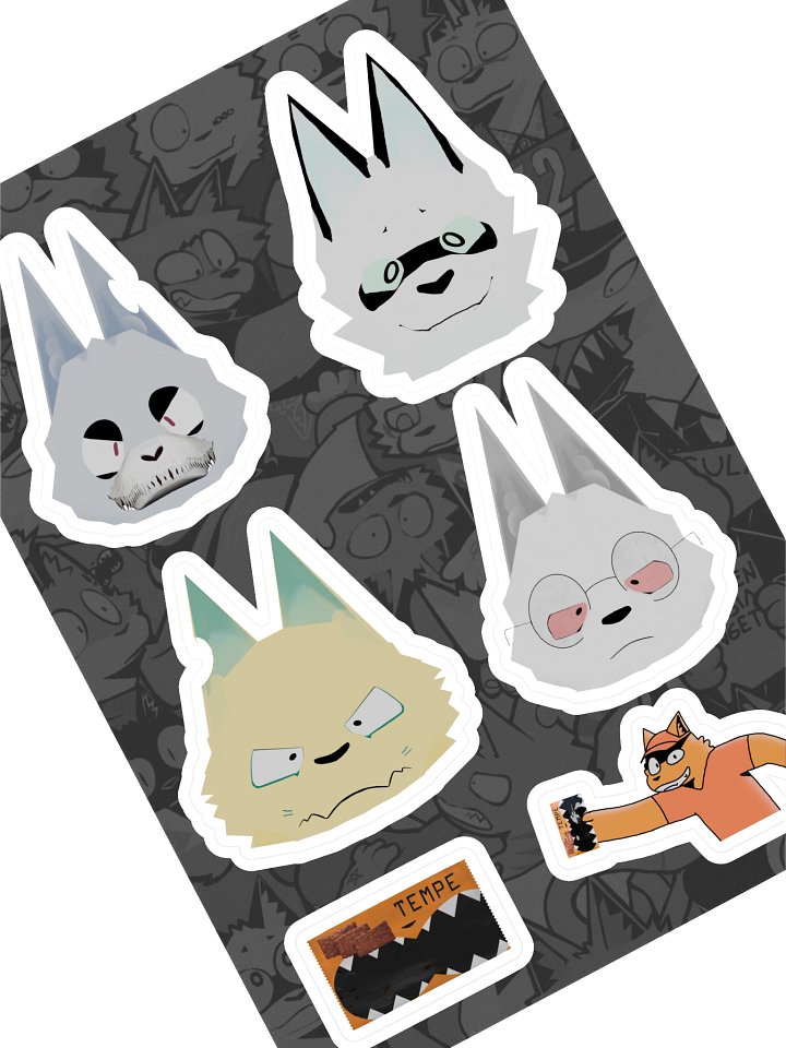 FACES | Face Sticker Set 2 product image (1)