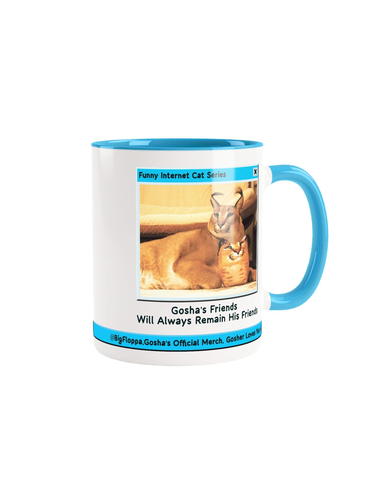 Y2K Cute Caracal Coffee and Tea Mug product image (3)