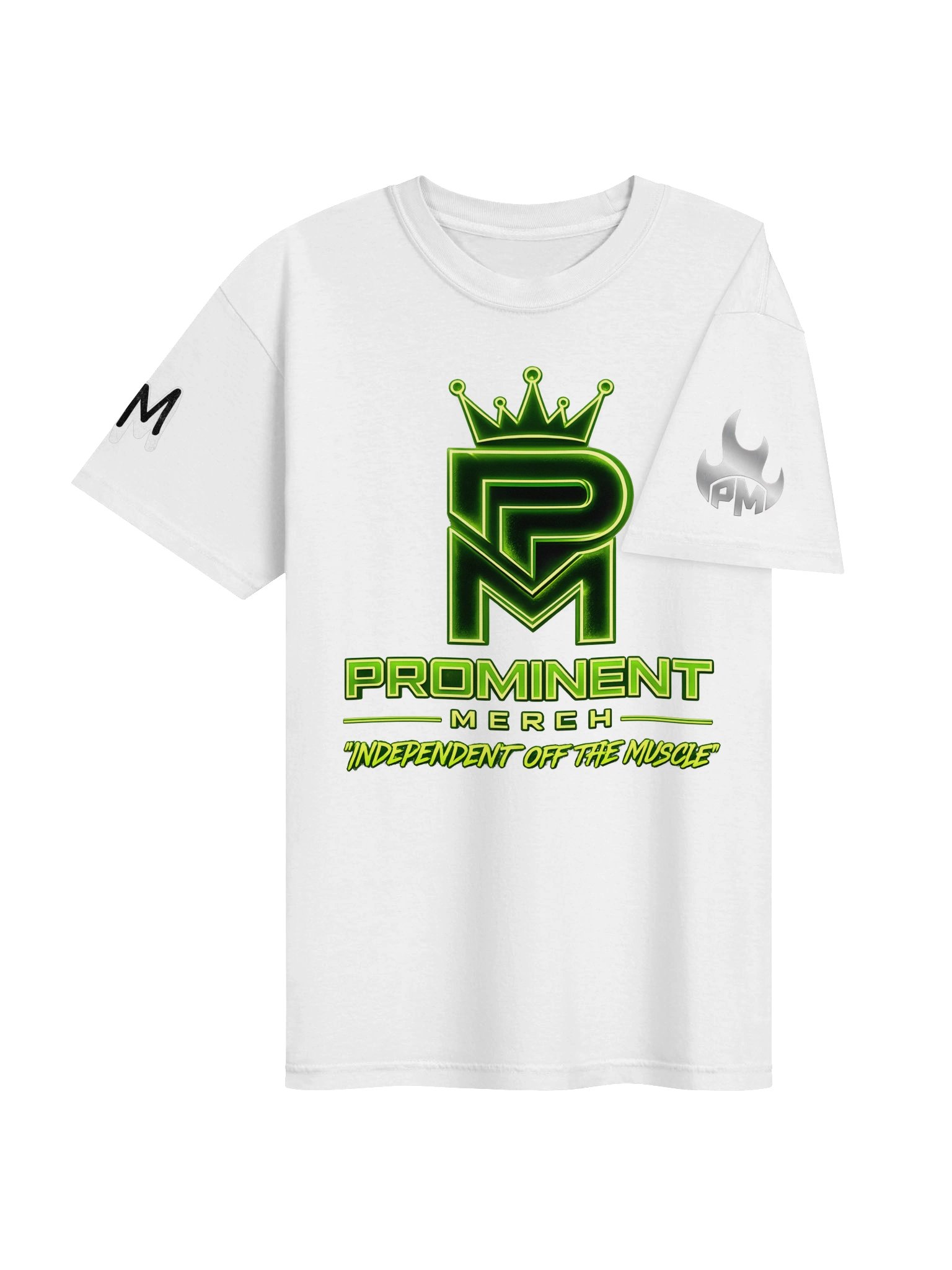 Unisex Prominent Merch Neon Crown Logo Tees product image (21)