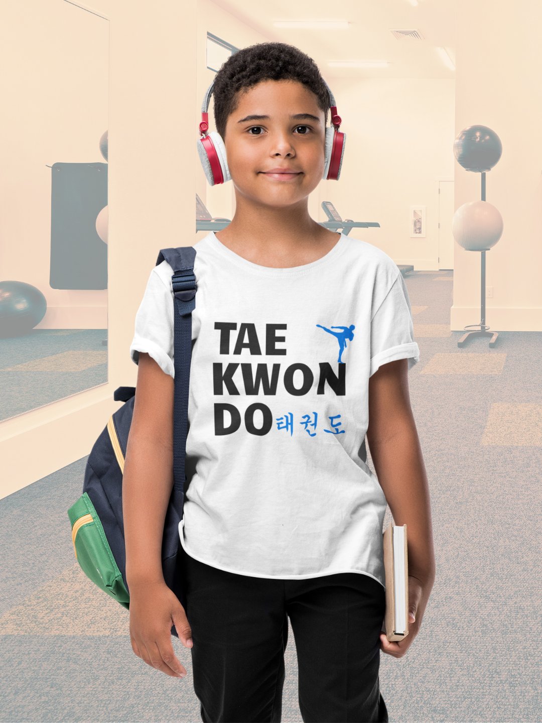Taekwondo Block Kicker Junior T-shirt product image (2)