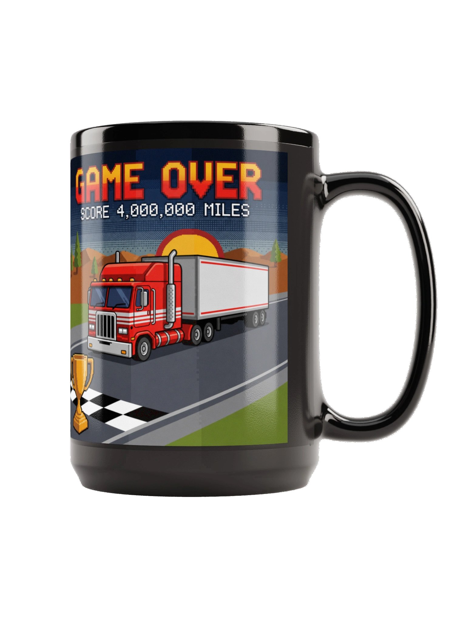 For your retired truck driver! 4,000,000 miles. product image (3)
