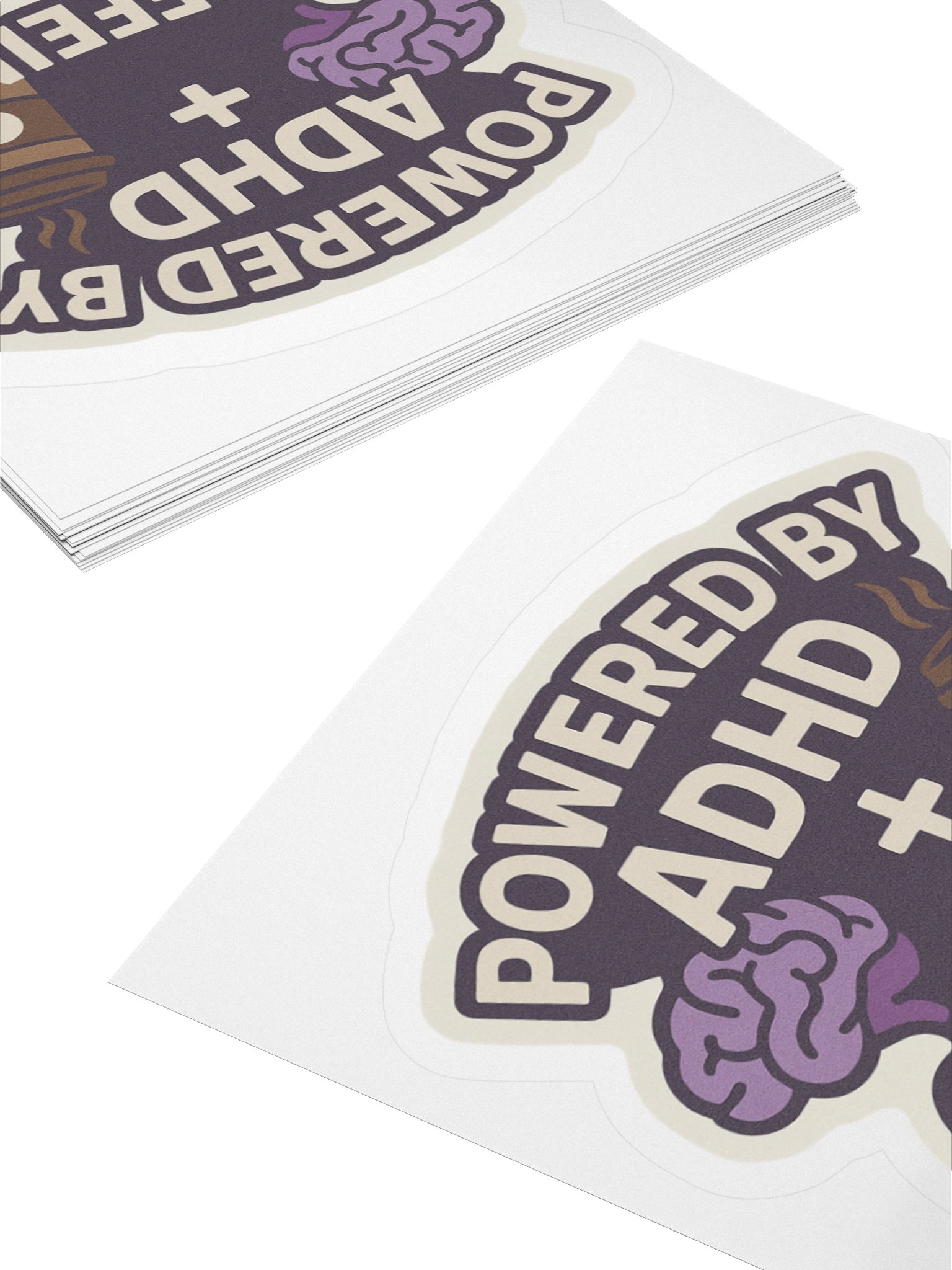 Brewed Attention Sticker product image (4)
