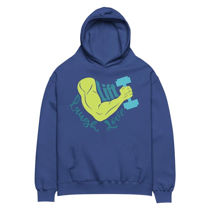 Lift Laugh Love Colorful Flex Pump Cover Hoodie product image (2)