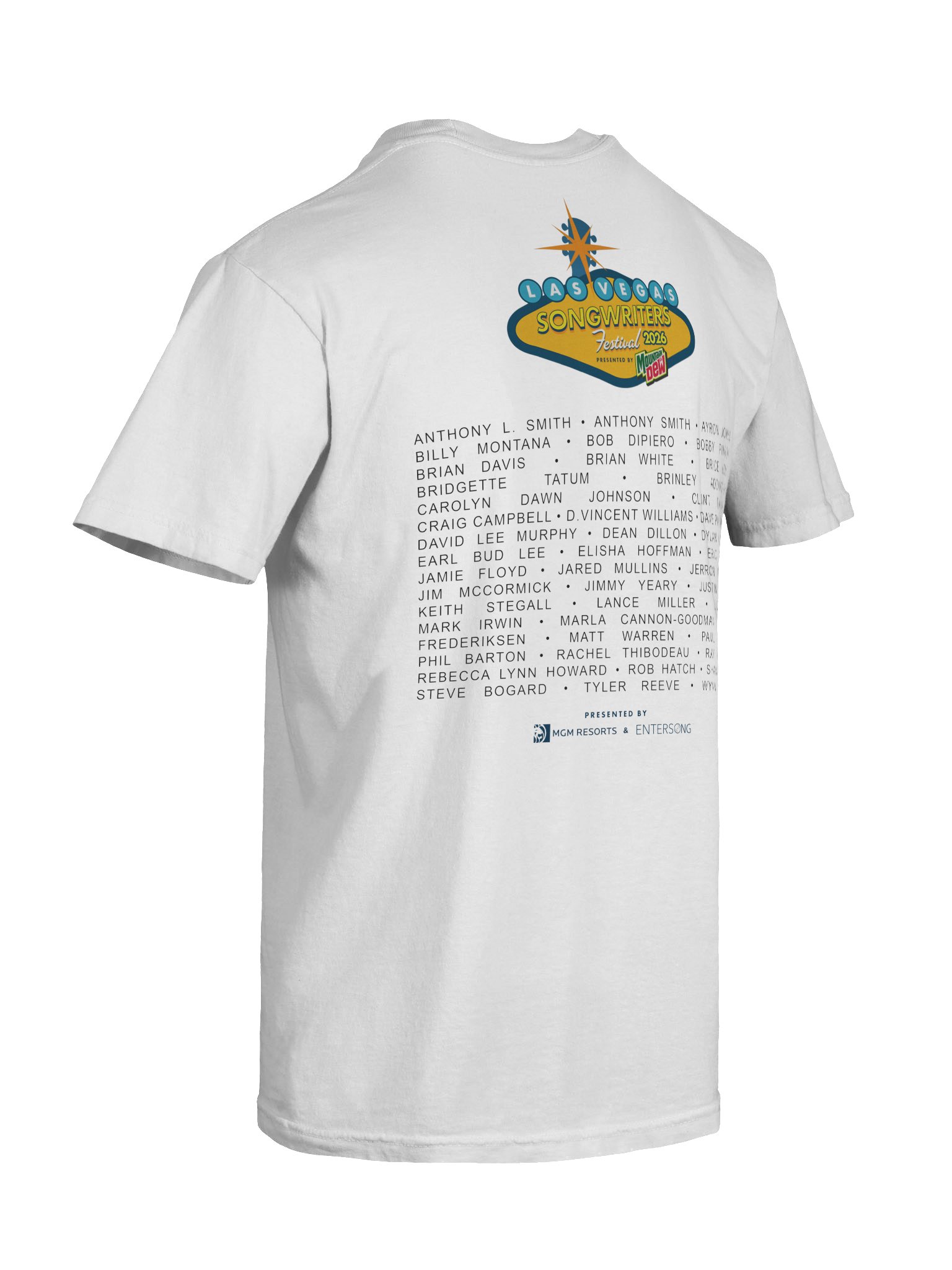 2026 Las Vegas Songwriter Festival - White product image (8)