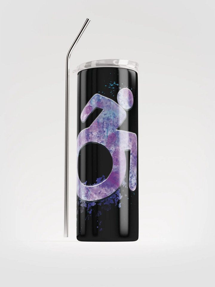 Wheelie, Purple Splash SS Tumbler product image (1)