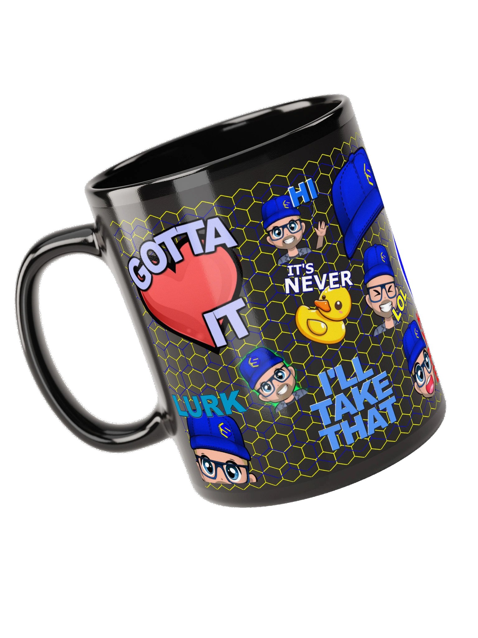Emote Mug (Black) product image (5)