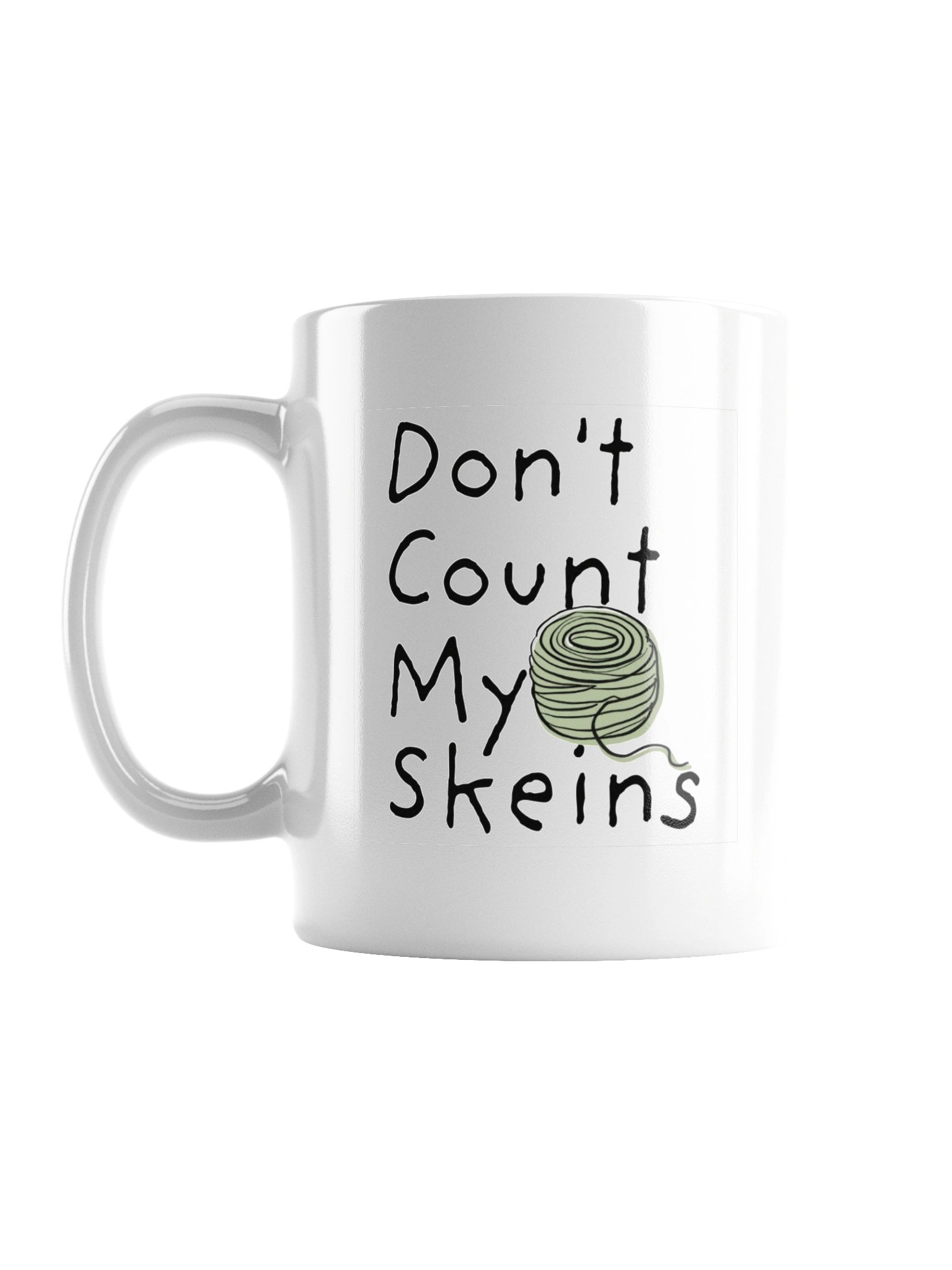 Mug Don't count my skeins product image (2)