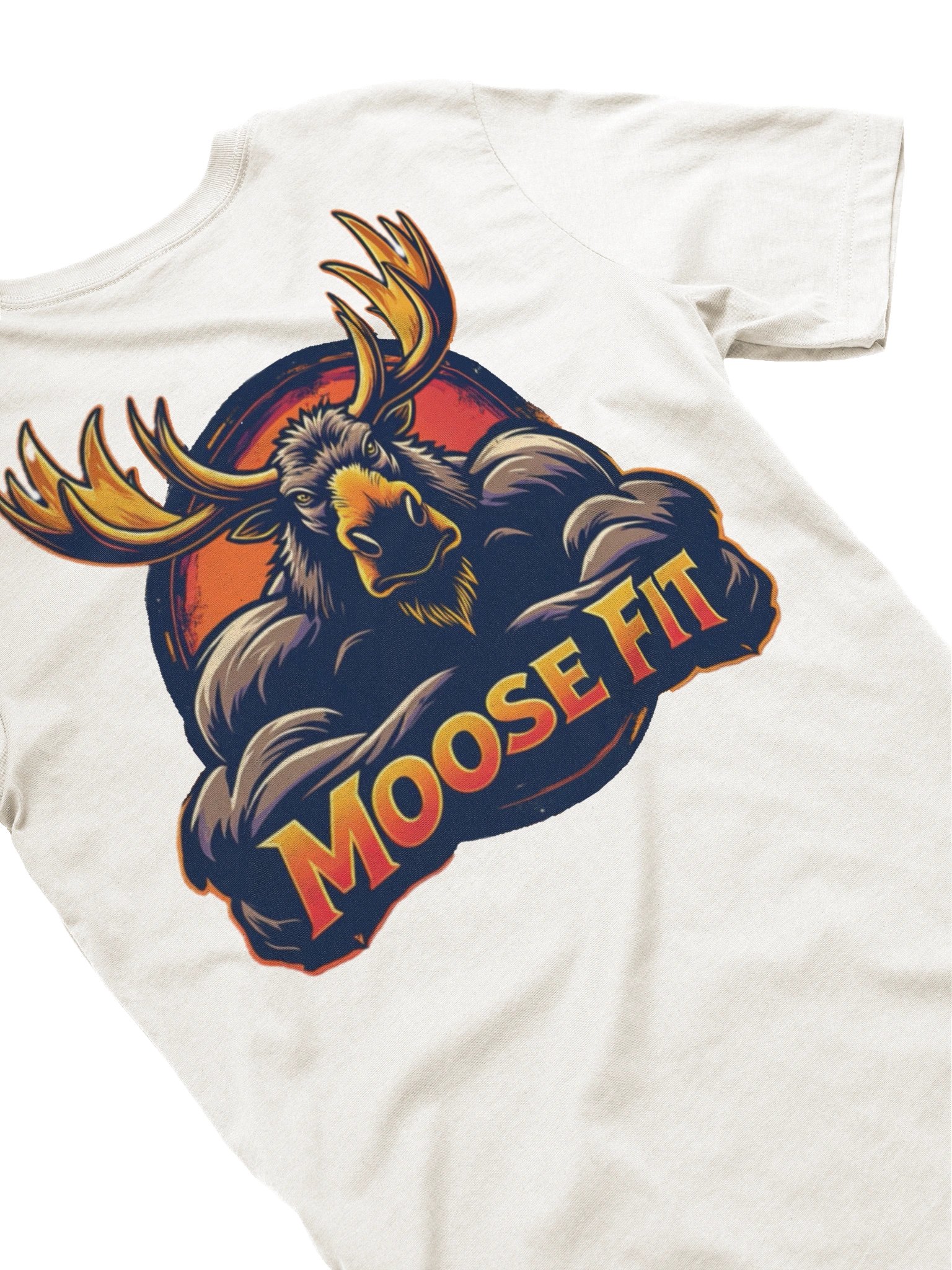 MooseFit Logo Tee - On Back product image (43)