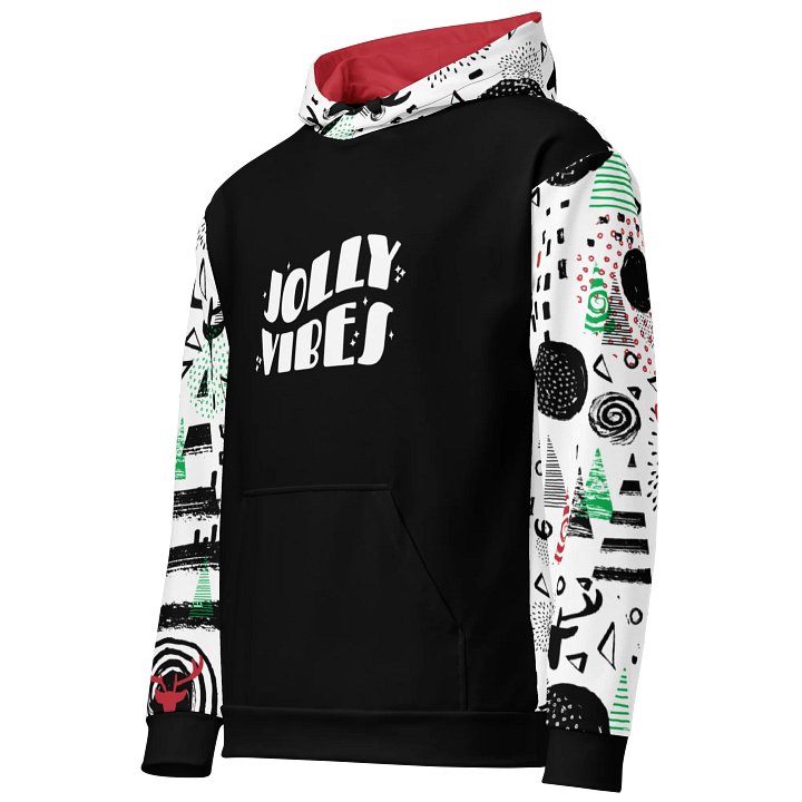 Jolly Vibes Festive Hoodie product image (2)