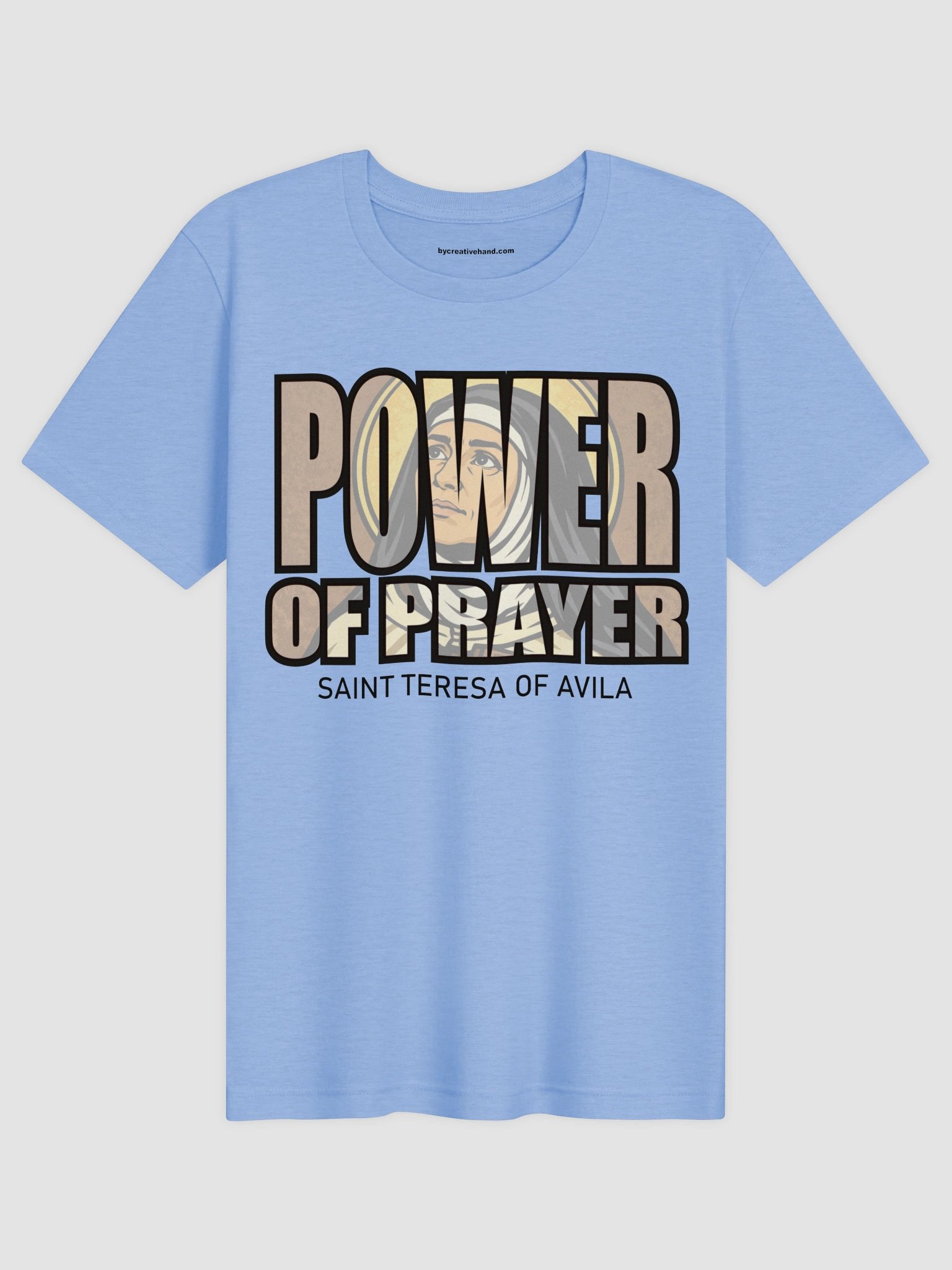 Power of Prayer - Saint Teresa of Avila T-Shirt (Front & Back) product image (1)