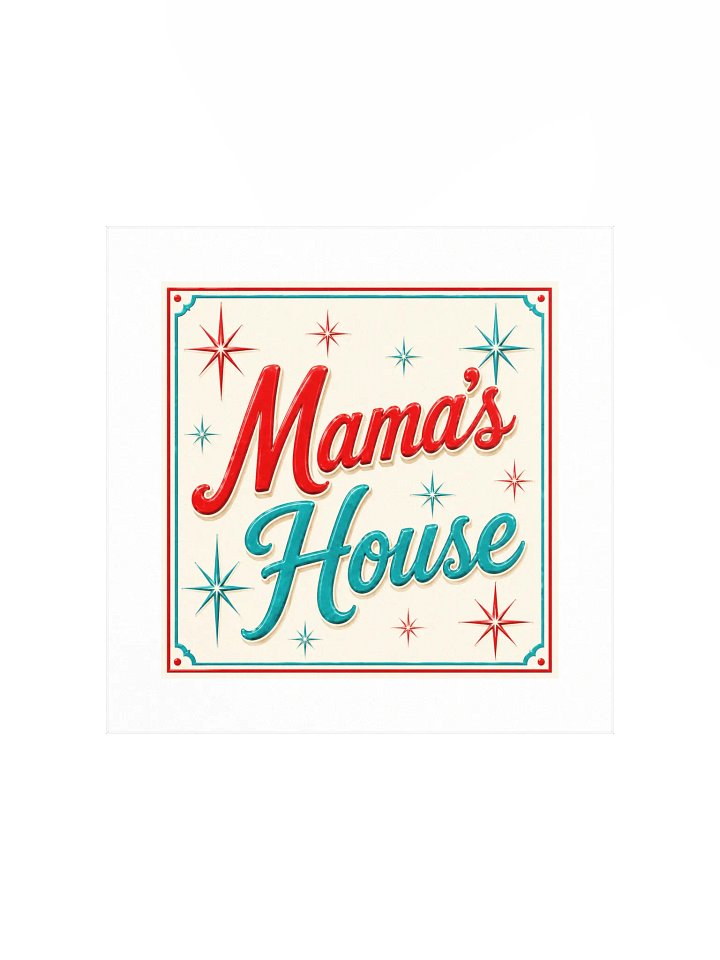 Mama's House Wall Print product image (5)