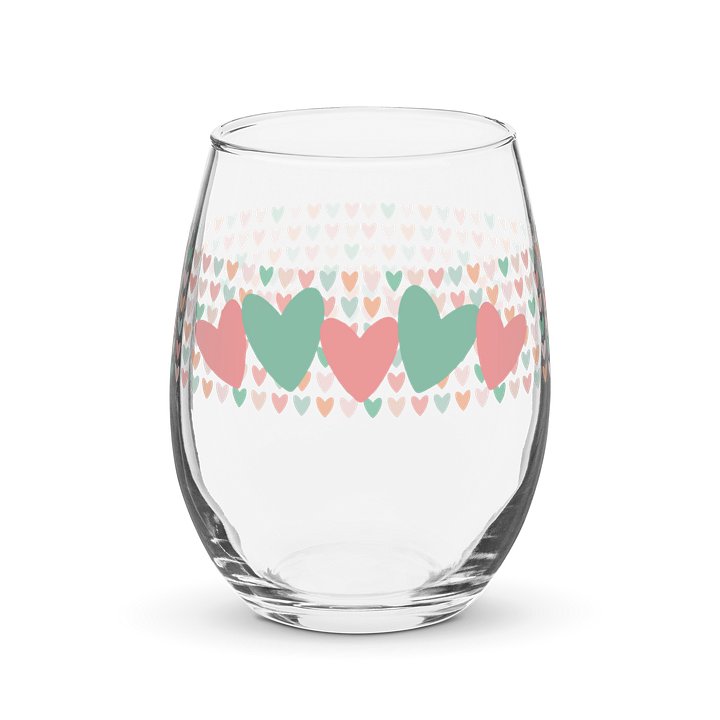 A Lotta Peachy Love Wine Glass - Peach Fuzz product image (1)