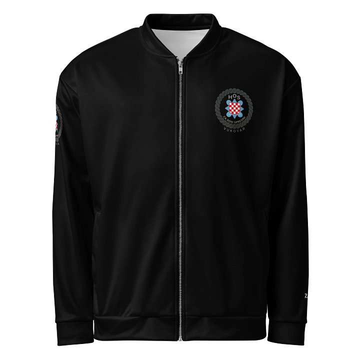 HOS Vukovar Za Dom Spremni Shield All-Over Print Bomber Jacket product image (1)