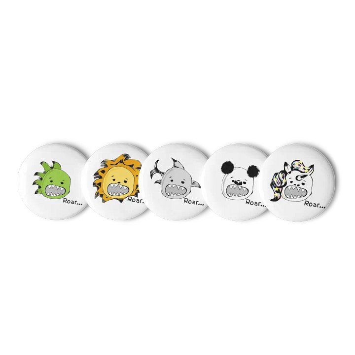 Little Roar Badges product image (1)