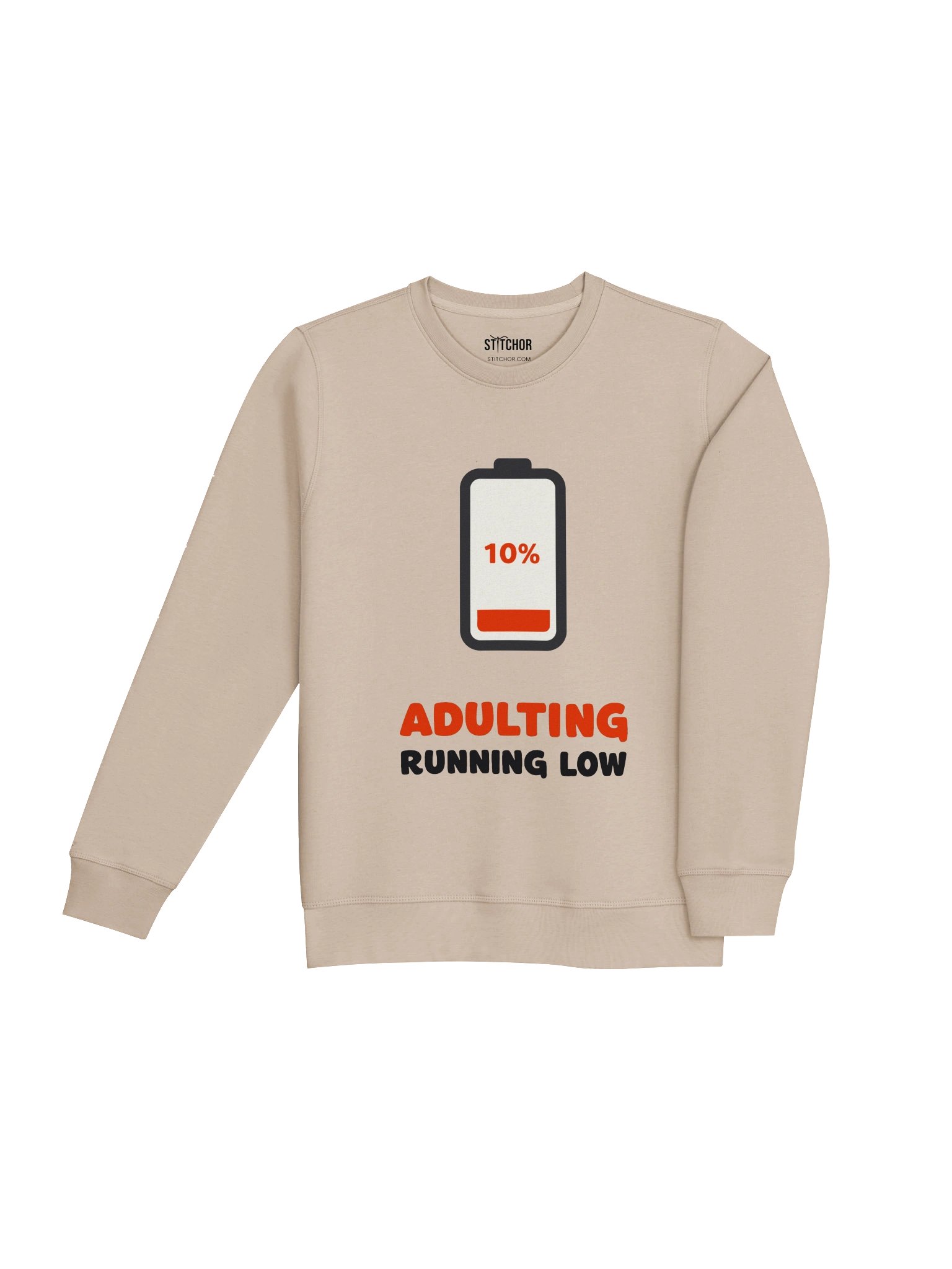 dulting Running Low – Funny 10% Battery product image (8)