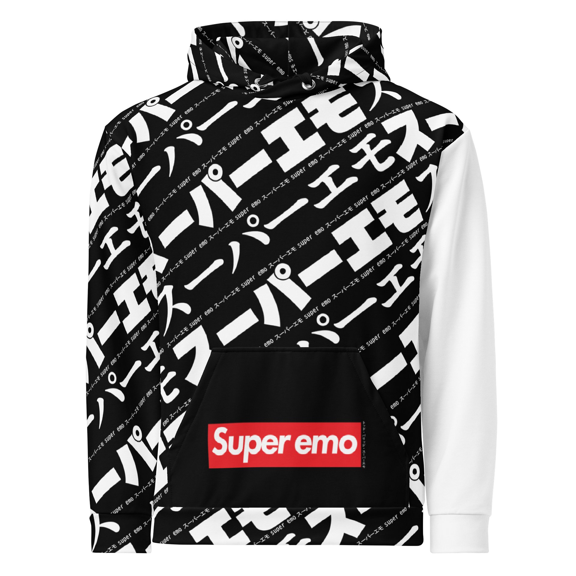 Super Emo Hoodie (Dark Mode) product image (1)