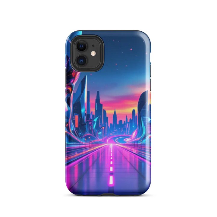 Neon City iPhone® Tough Case product image (2)