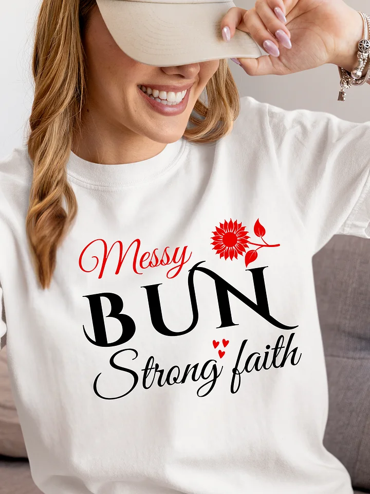 Strong Faith Comfort Colors T-shirt. product image (1)