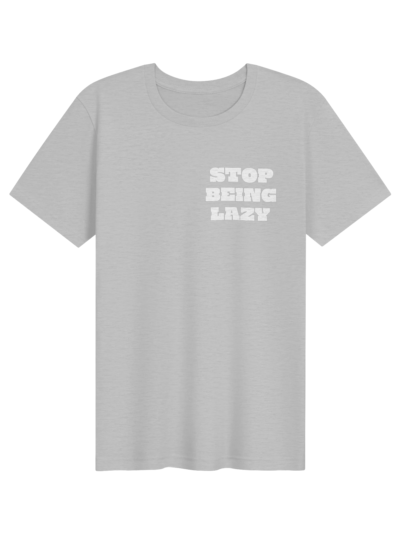 Stop Being Lazy — Classic Logo Tee product image (1)
