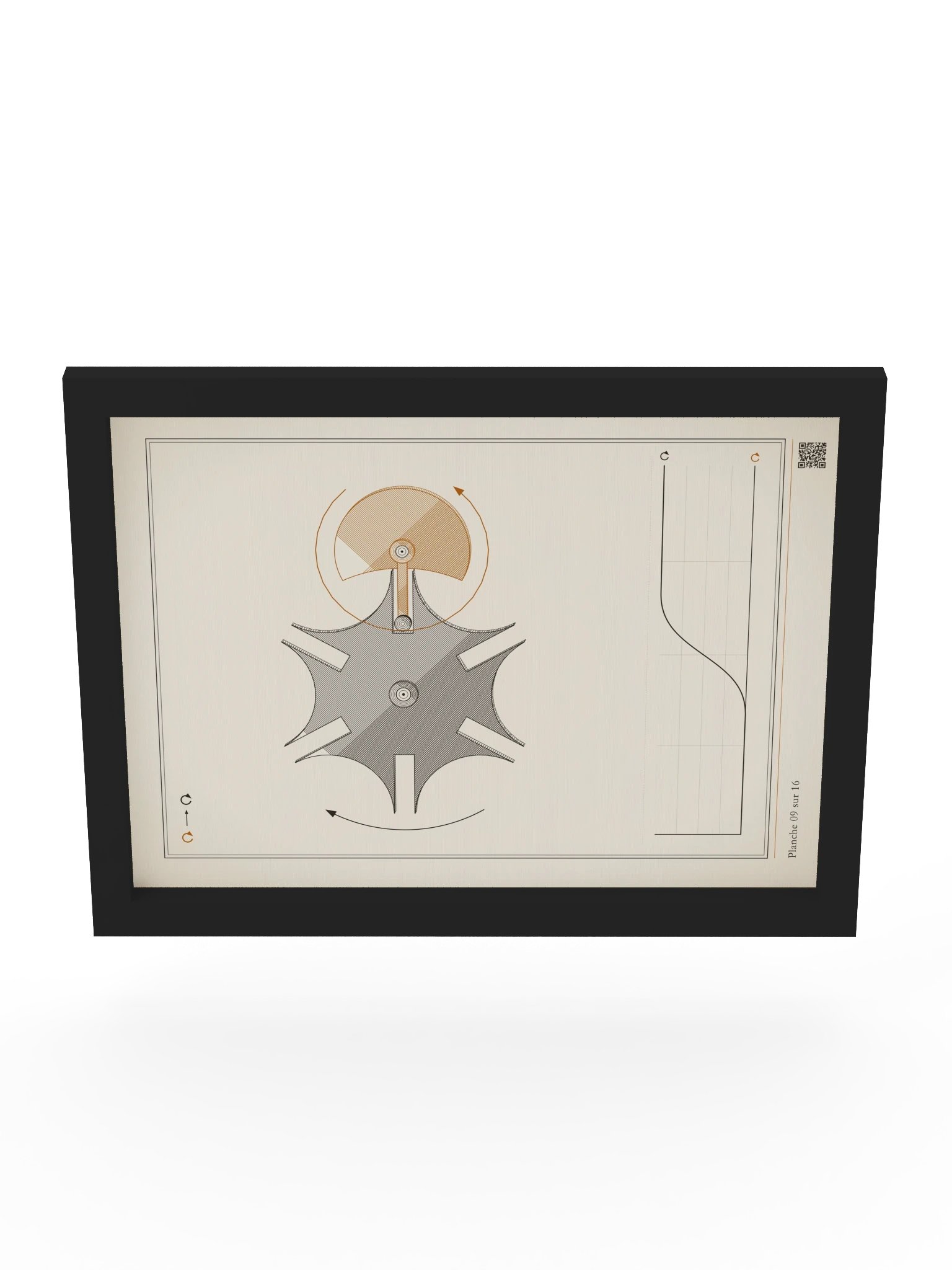 MOTION 09 · Croix de Malte · encadré product image (10)
