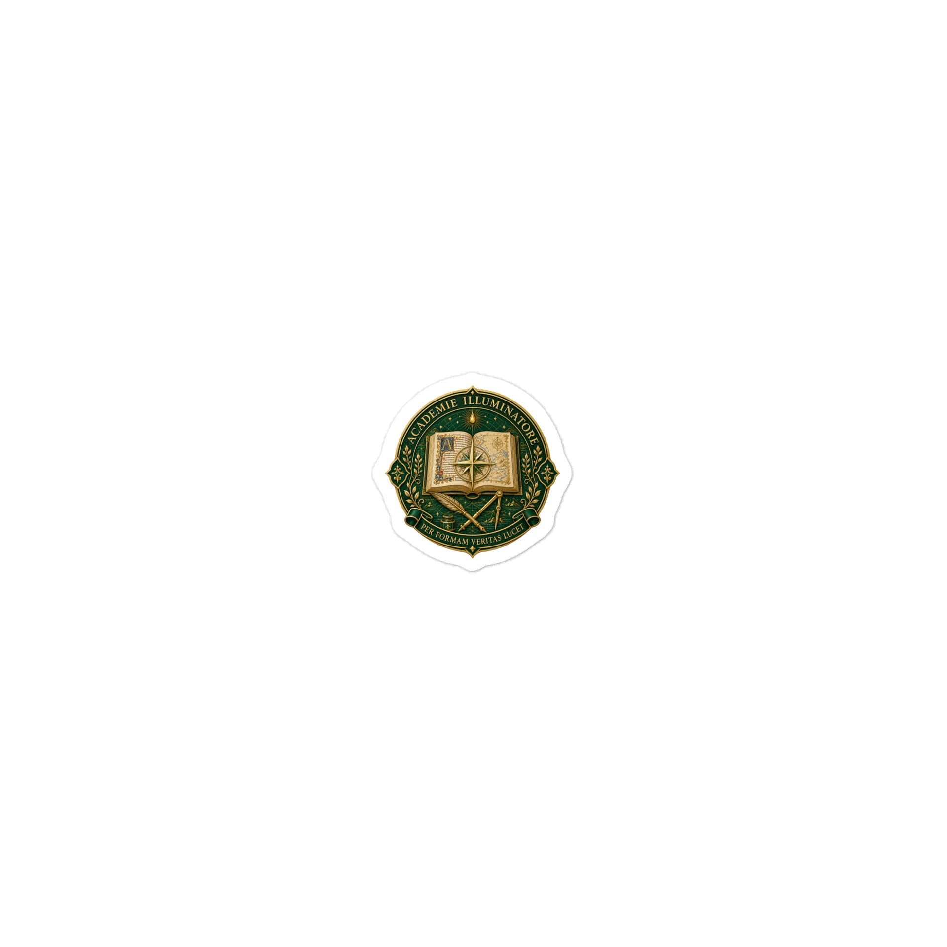 Academie Illuminatore Die-Cut Sticker product image (1)