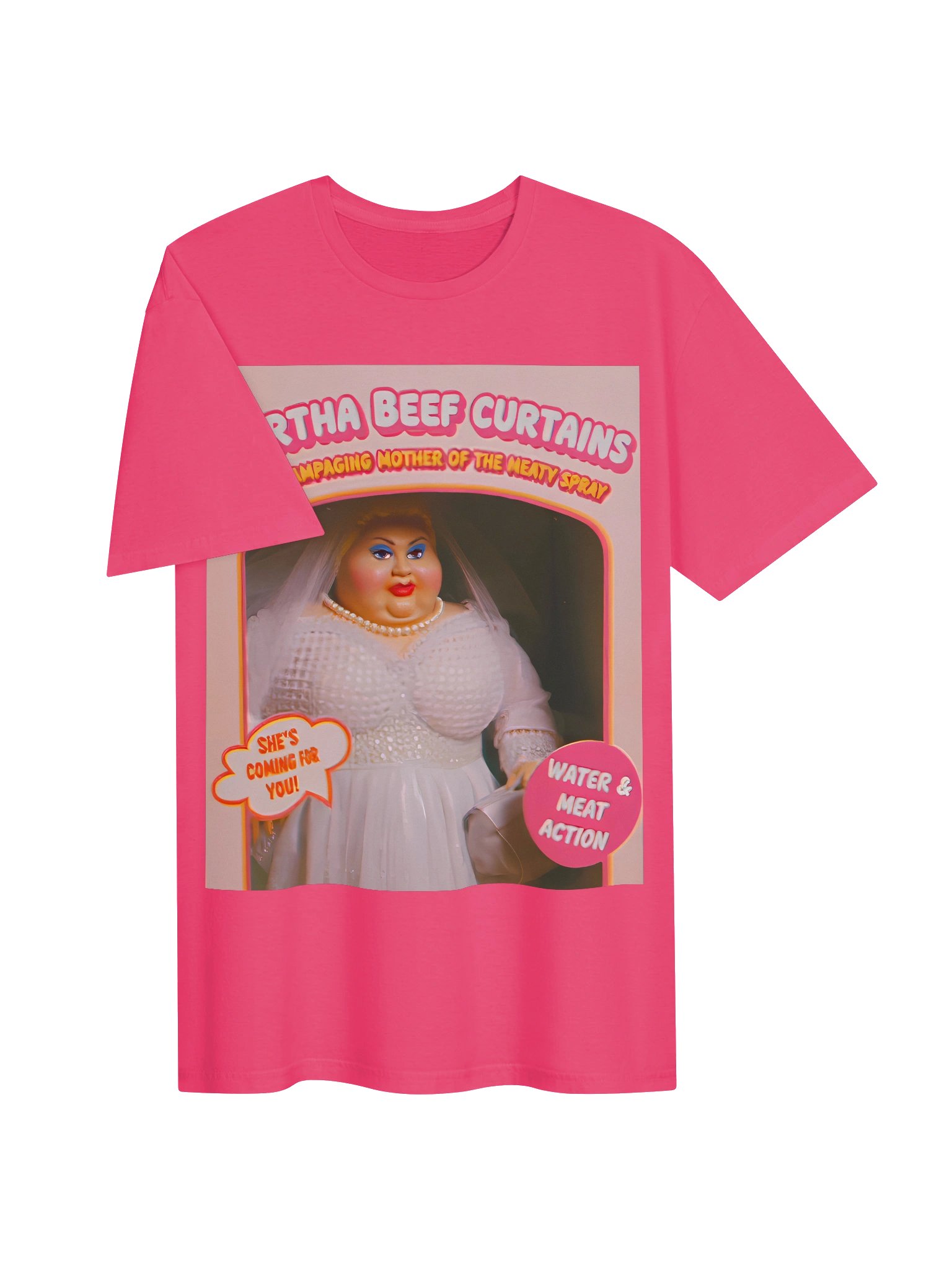 666 Toys | Bertha Beef Curtains | Gildan Unisex Softstyle T-Shirt product image (3)