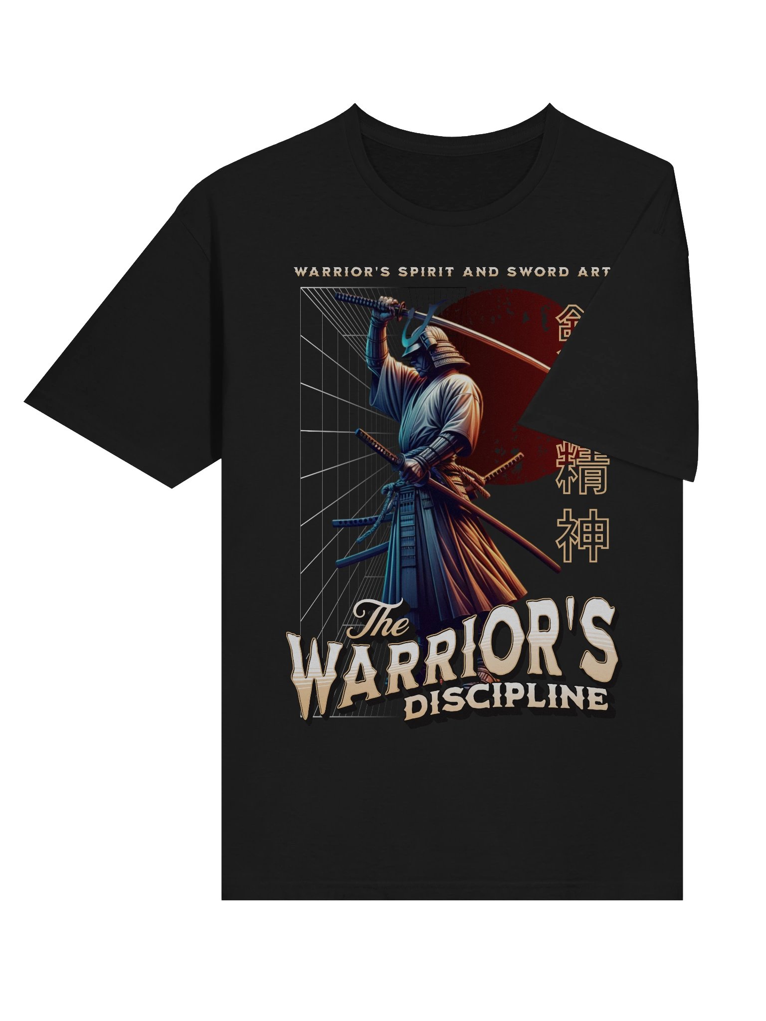 Warrior's Discipline Samurai Sword T-Shirt - Gildan Softstyle product image (4)