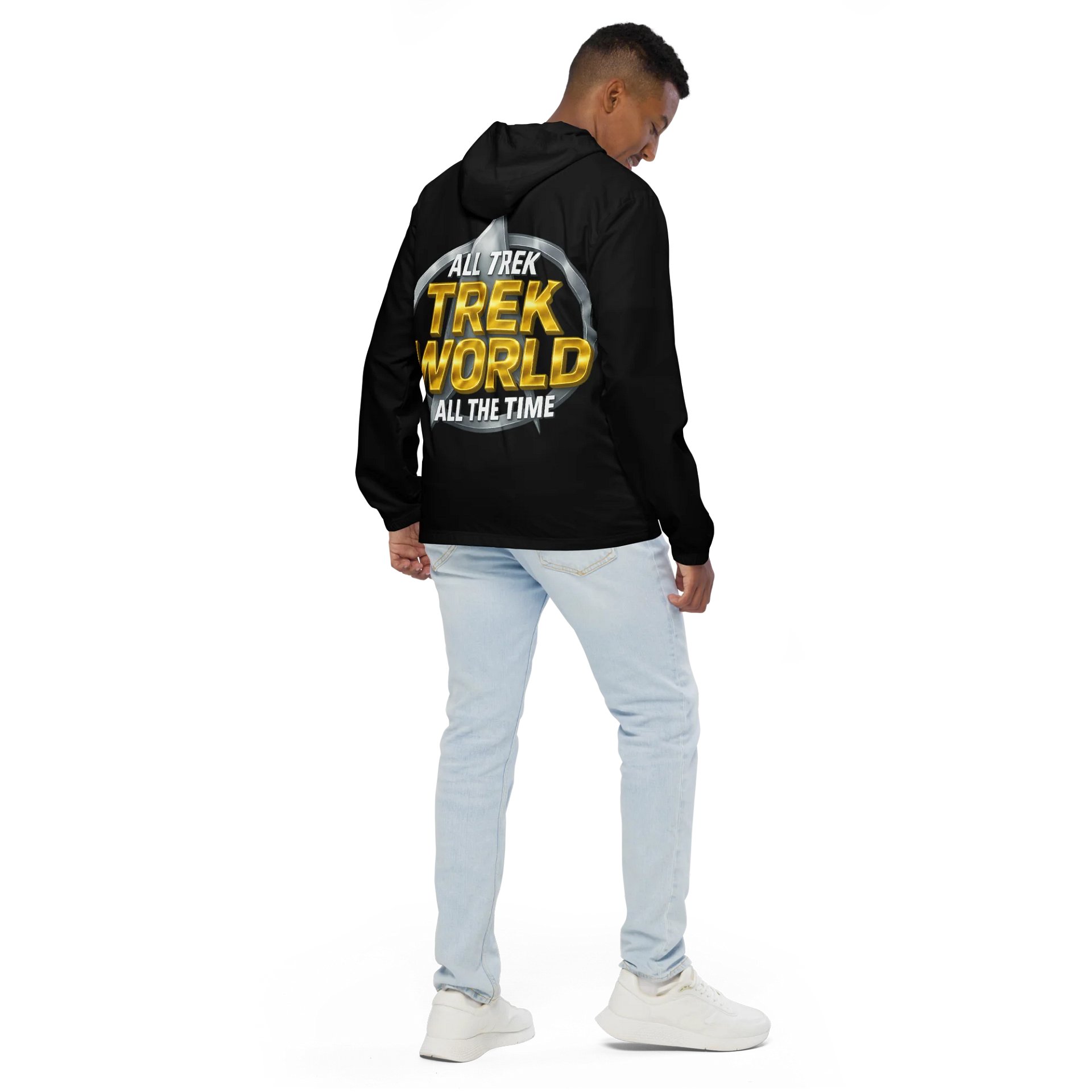 Trek World All-Over Print Windbreaker product image (4)