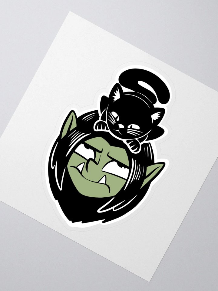 Drafli and Cat Sticker product image (2)