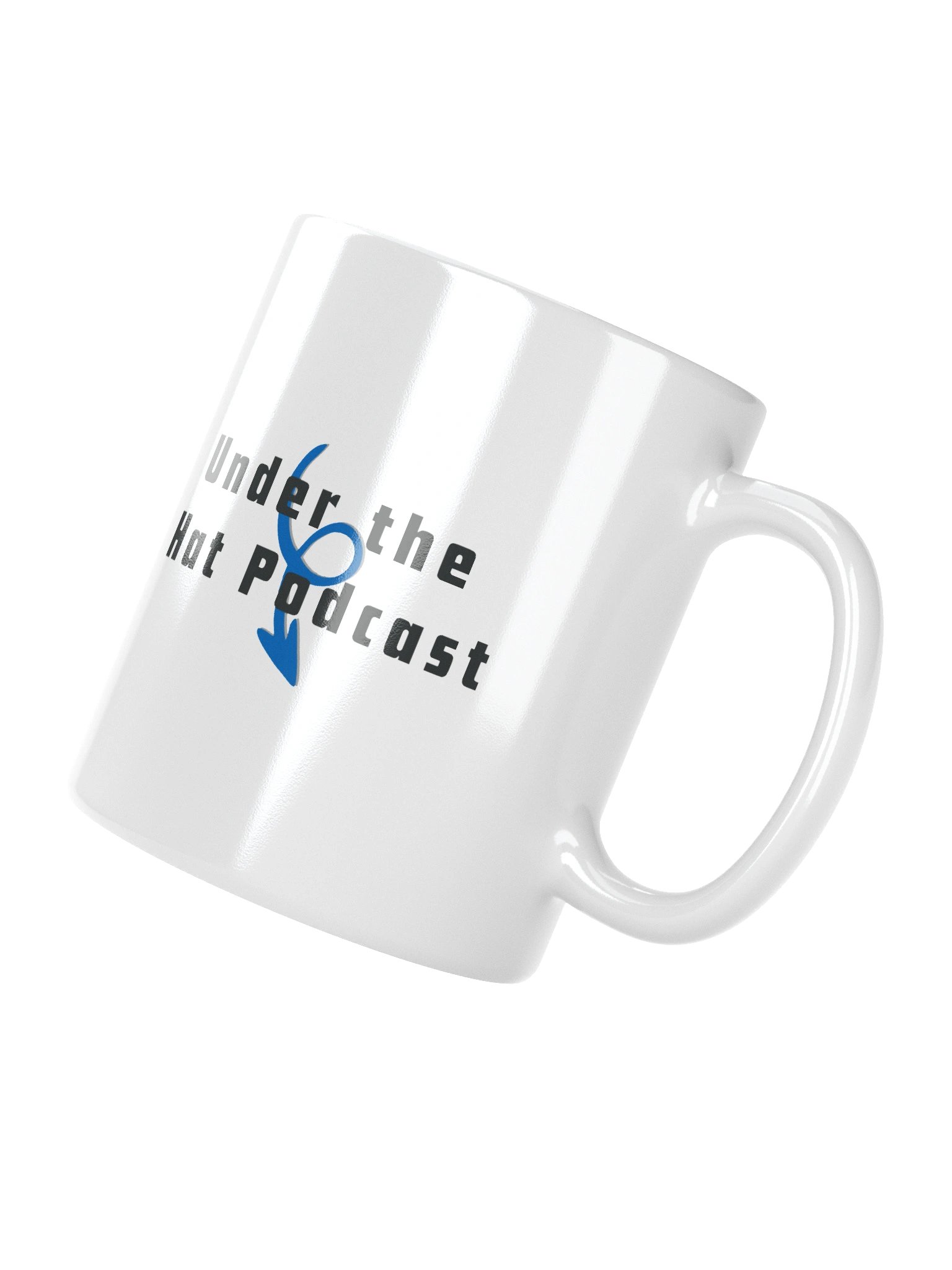White Podcast Mug product image (7)