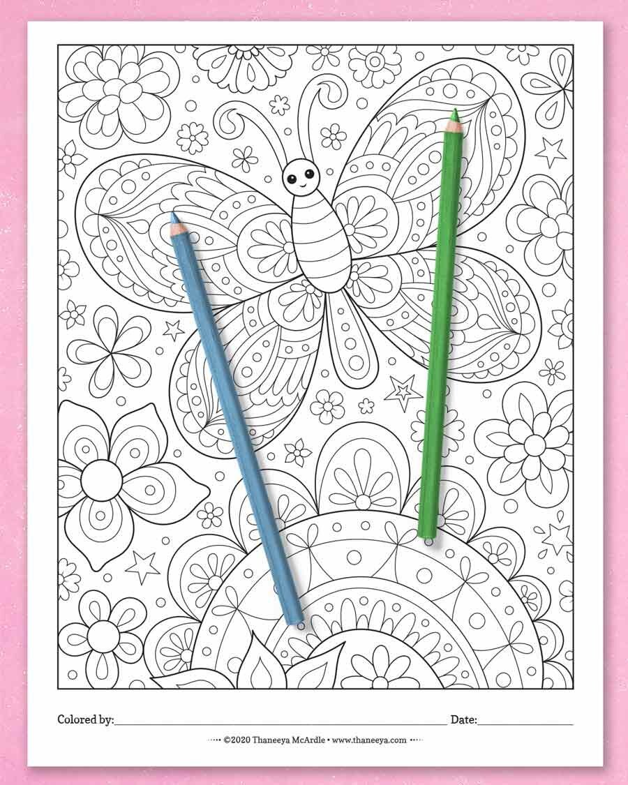 Happy Hodgepodge Coloring Pages product image (3)