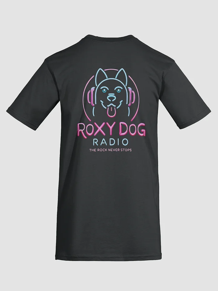 Roxy Dog Radio Neon Custom T-Shirt product image (1)