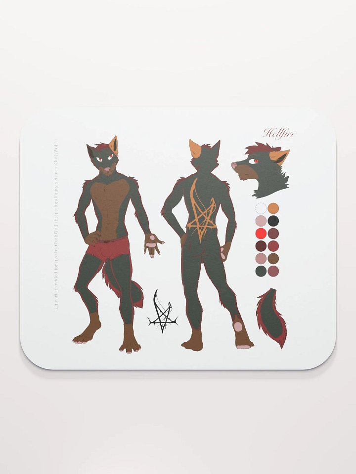 Hellfire Ref Mouse Pad product image (2)