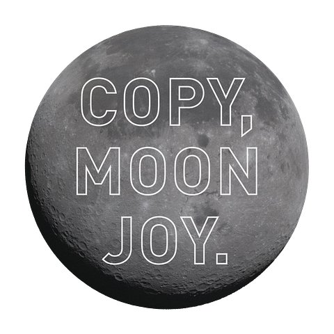 Moon Joy Mousepad product image (1)