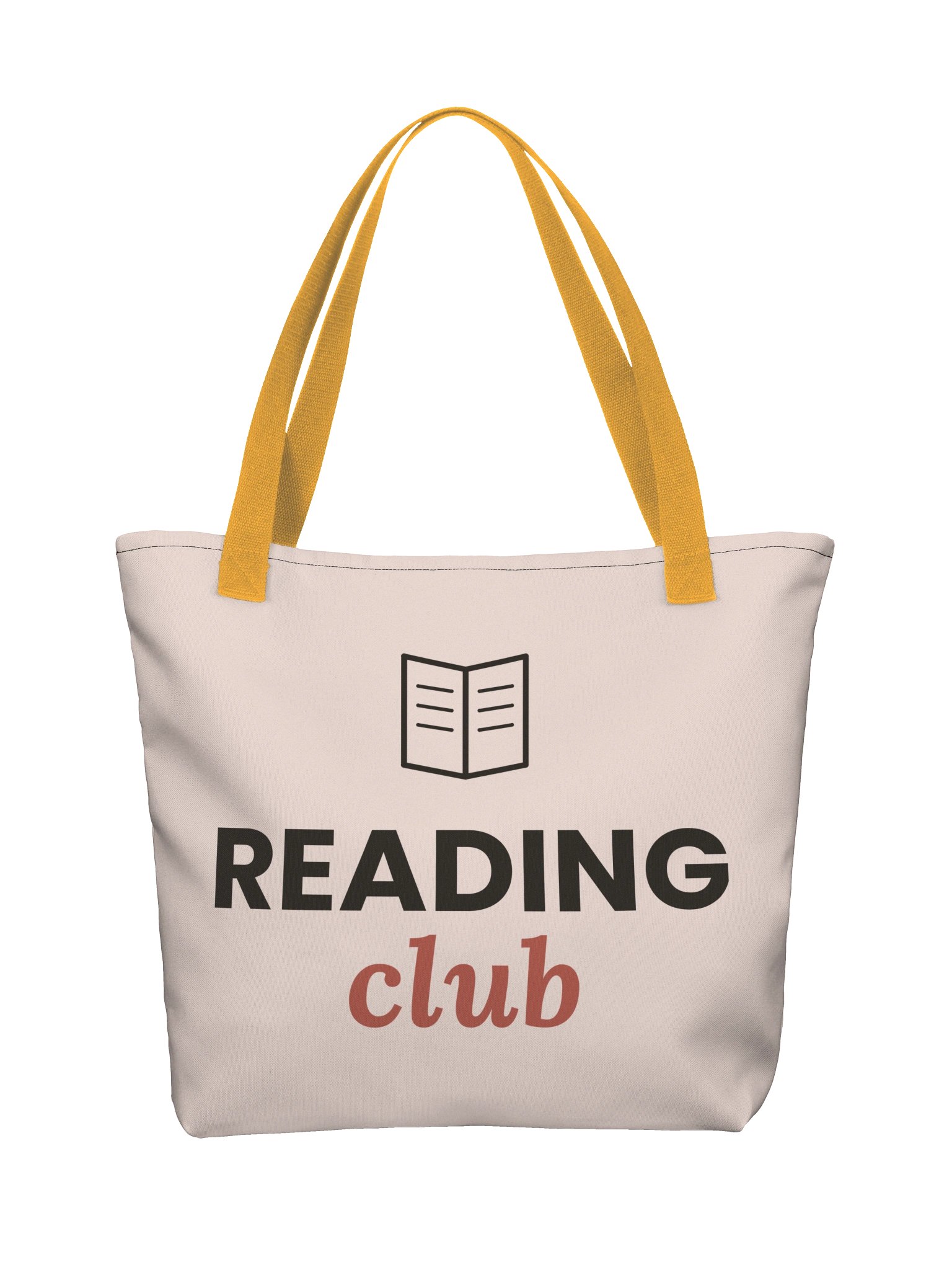 Reading Club Tote Bag - Book Lover Gift | Large Bookish Tote with Pocket product image (11)