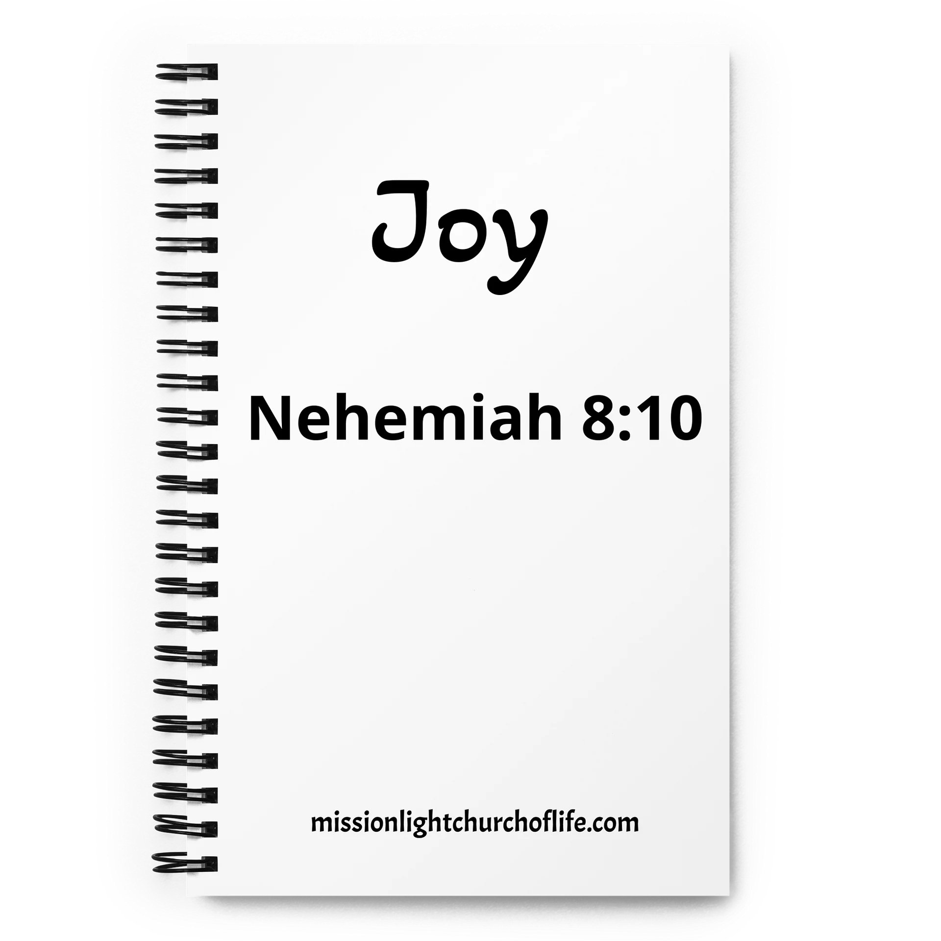 Minimal Black Spiral Notebook product image (1)
