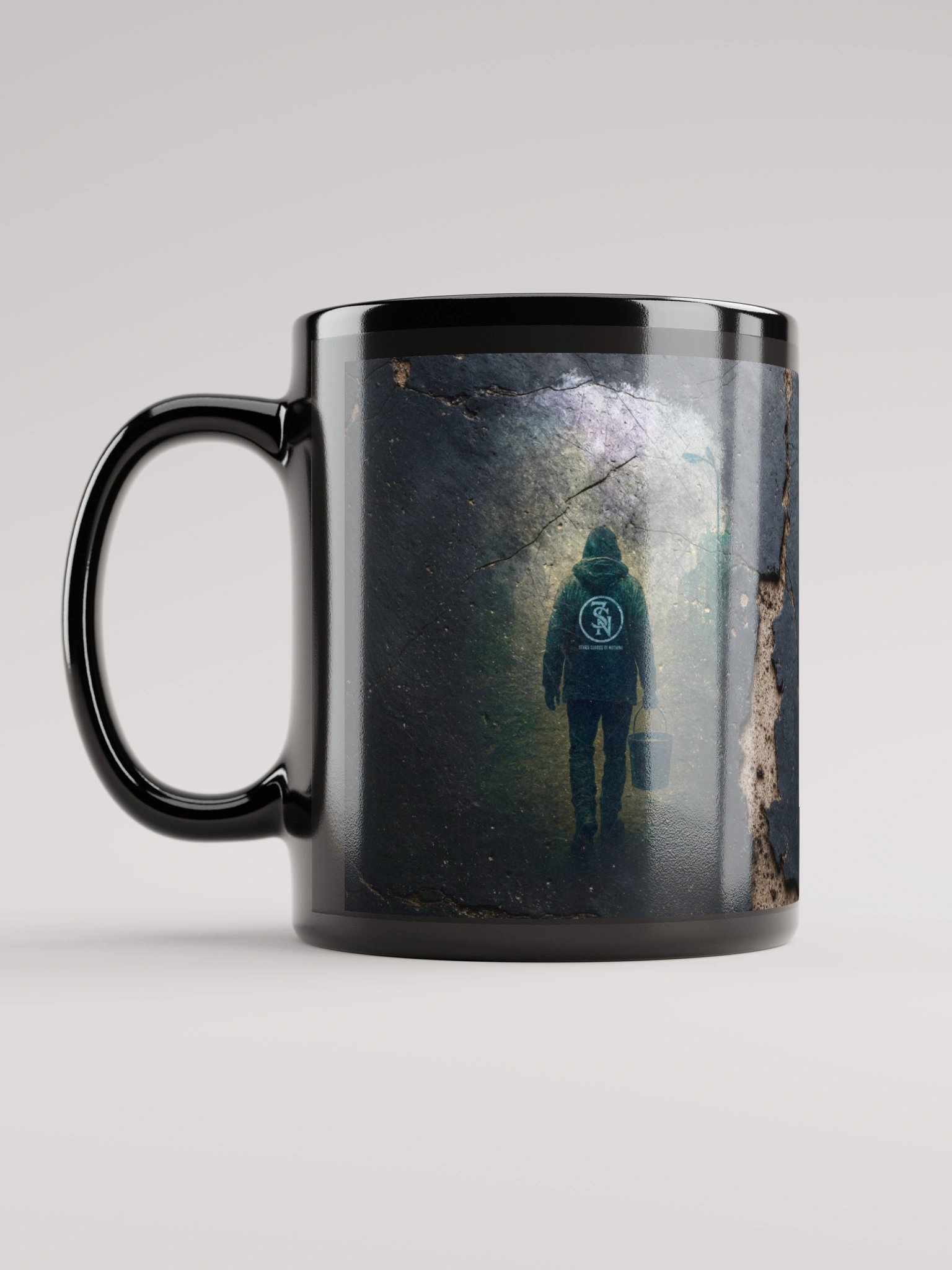 Would It Be So Bad? | When The Lights Go Down Collection – Black Glossy Mug product image (6)