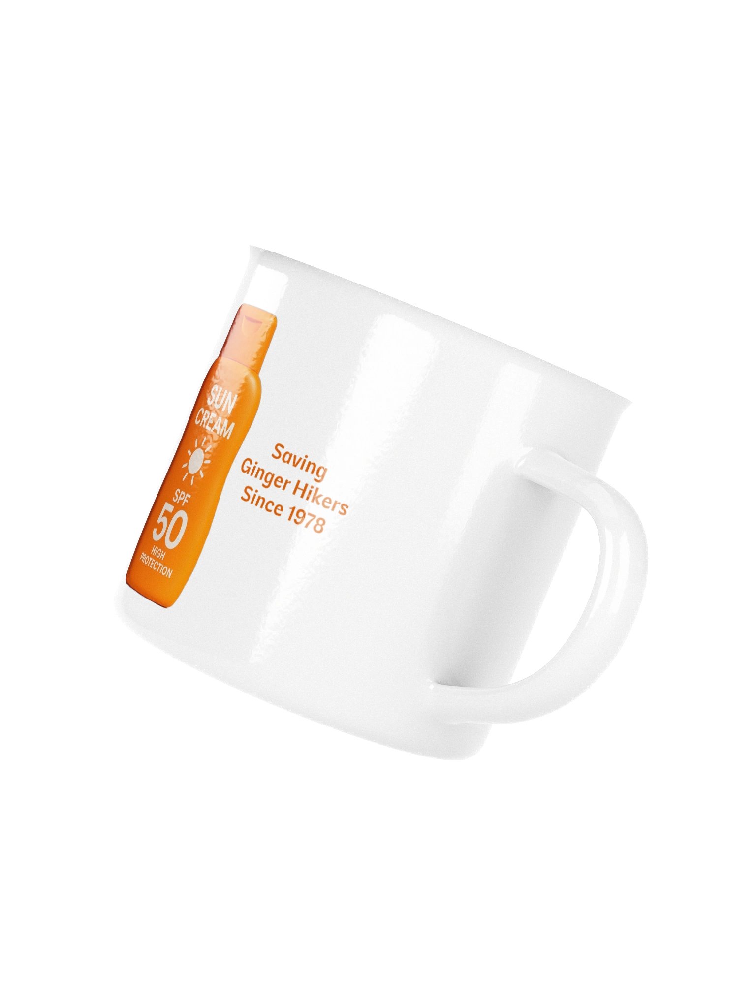 Saving Ginger Hikers Since 1978 - Enamel Mug product image (3)