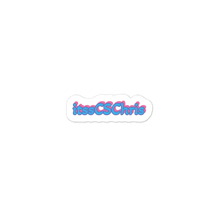 itssCSChris Sticker product image (1)