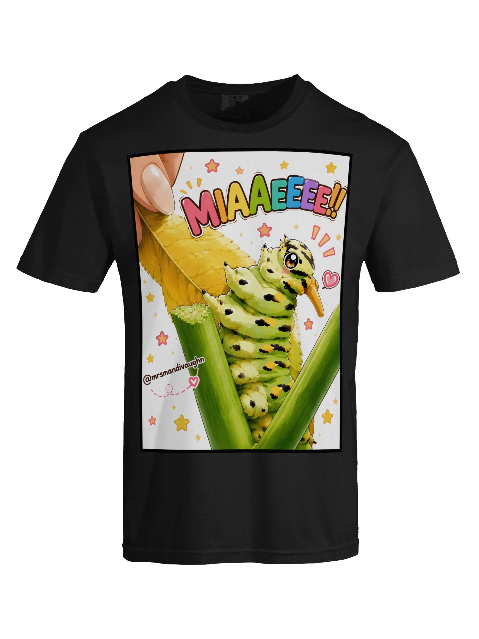 MIAAEEE!! Anime Eastern Black Swallowtail Caterpillar Tee product image (13)