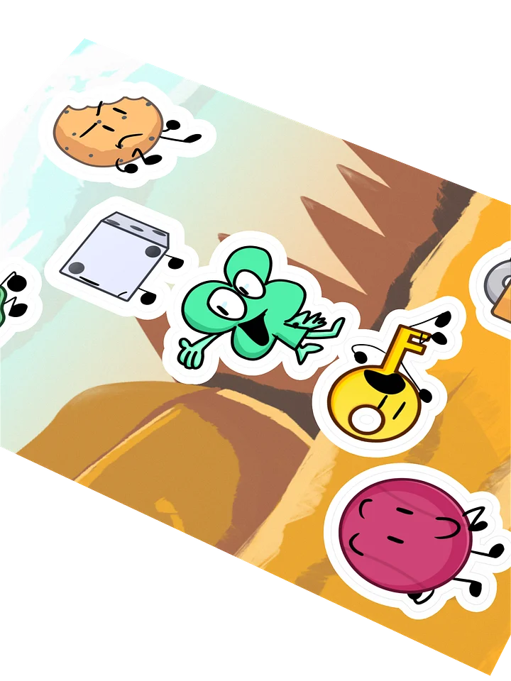 CLOVEY'S SHOW - Sticker Sheet product image (2)