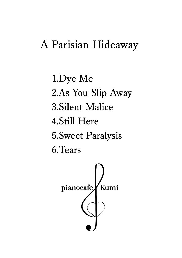 A Parisian Hideaway-Piano Sheet Music Collection product image (2)