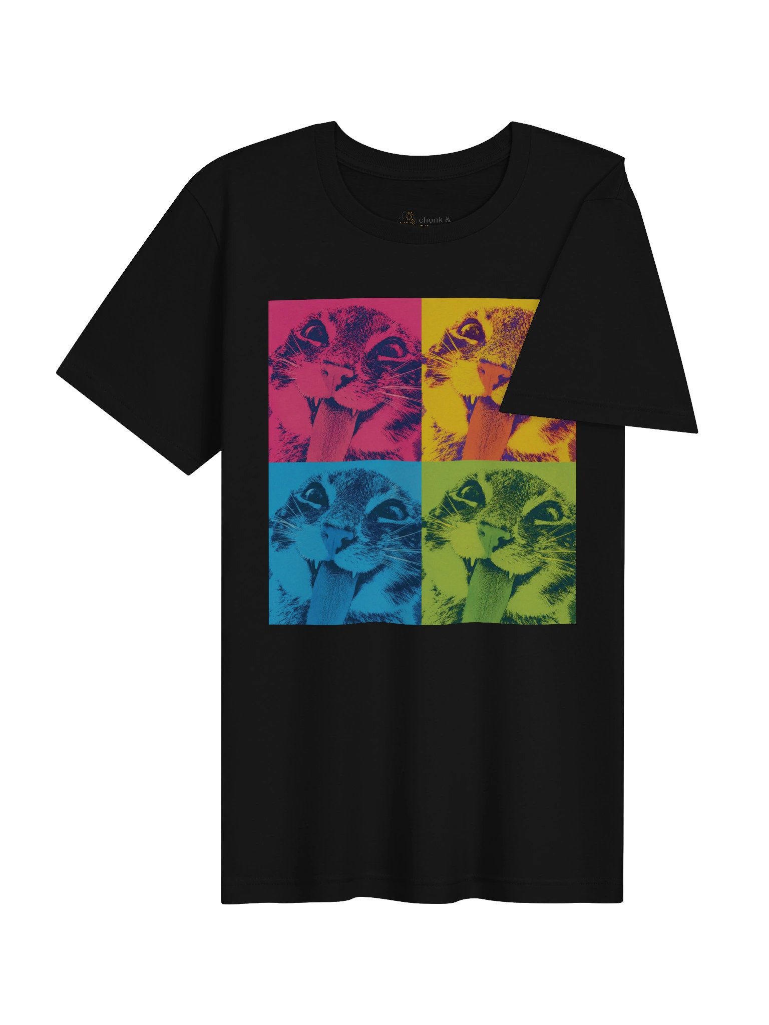 Bleh Cat Pop Art T-Shirt | Funny Meme Cat Tee for Cat Lovers product image (6)