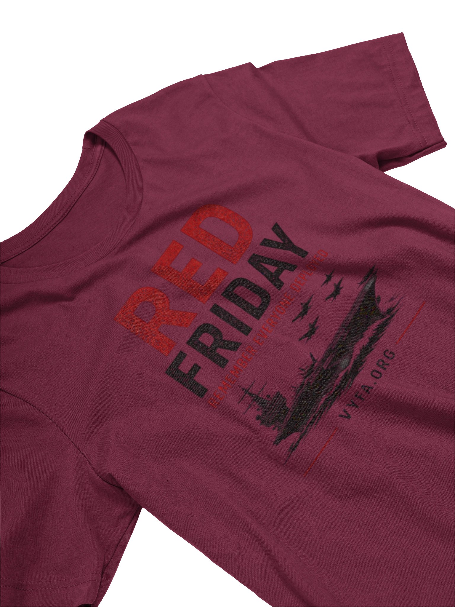 BOLD RED FRIDAY — Remember Everyone Deployed Tee product image (3)
