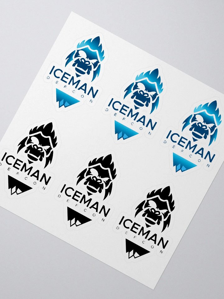 Sticker set ICEMAN Yeti D E F C O N product image (2)