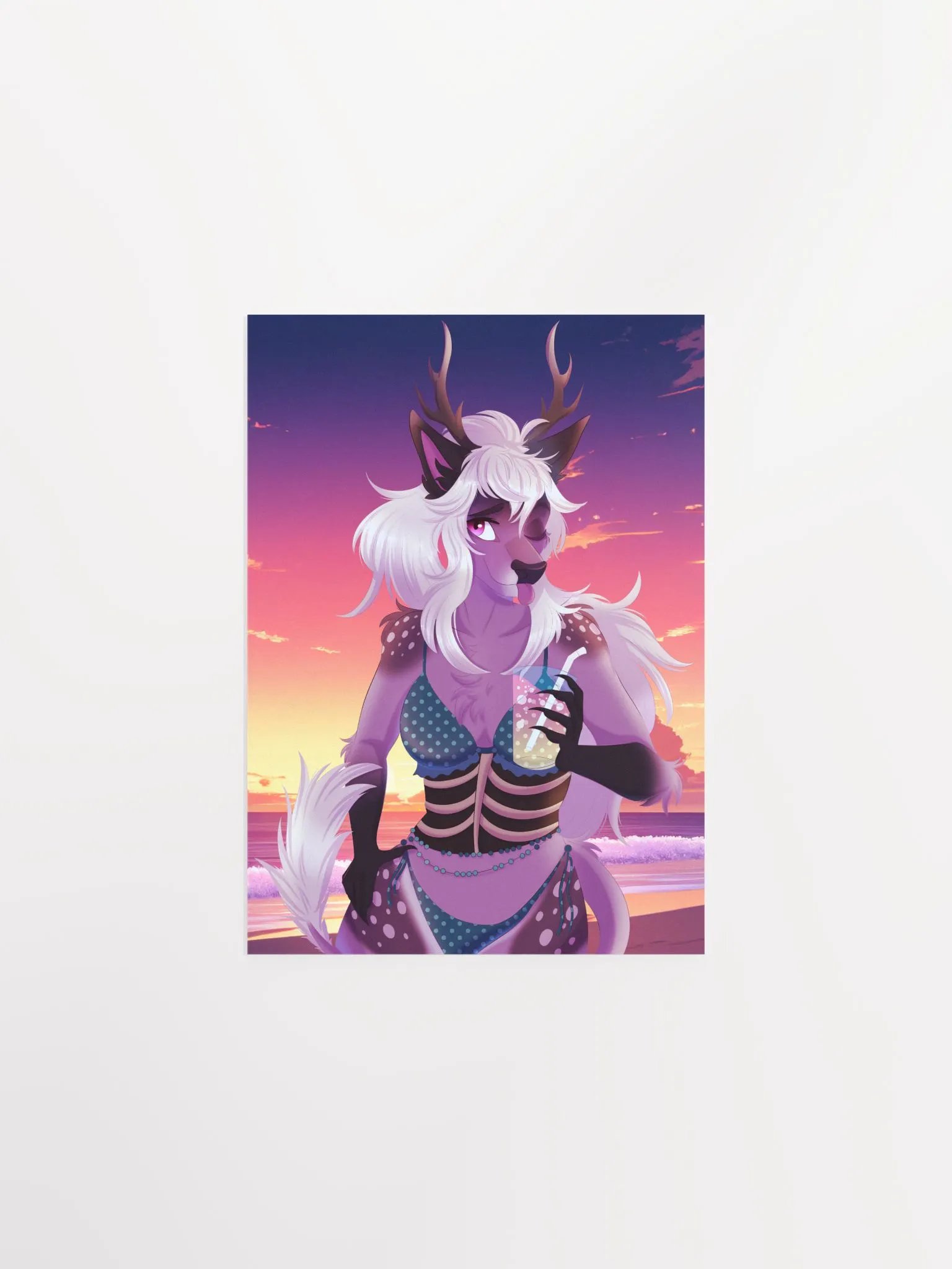 Vtuber Summer Slam Charity Poster product image (1)