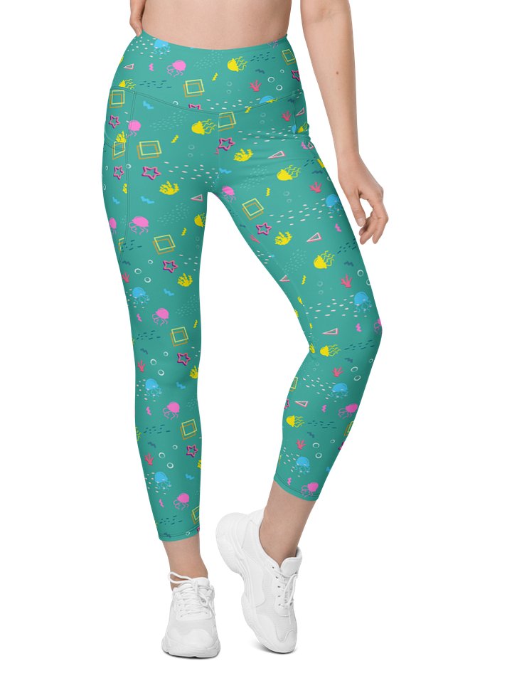 Shifty Seas pattern pocket leggings product image (1)