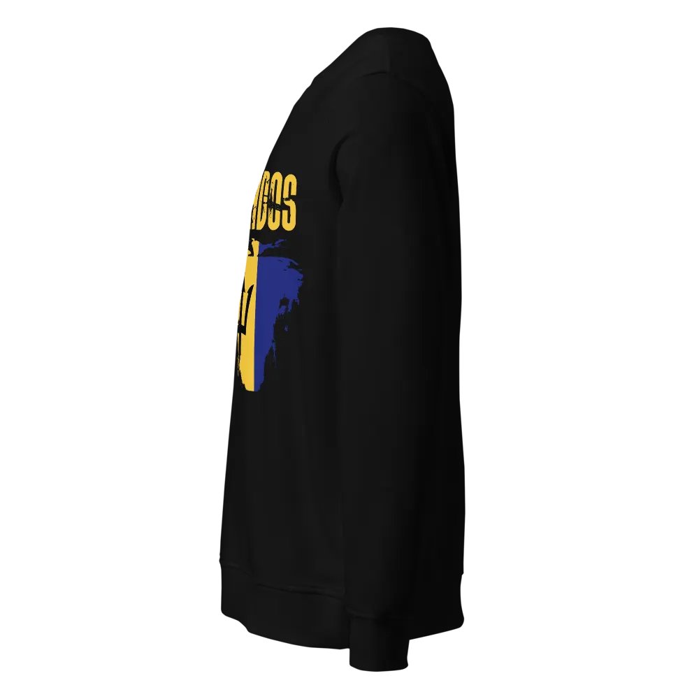 Trident Pride Unisex Organic Sweatshirt by CultuRep product image (2)