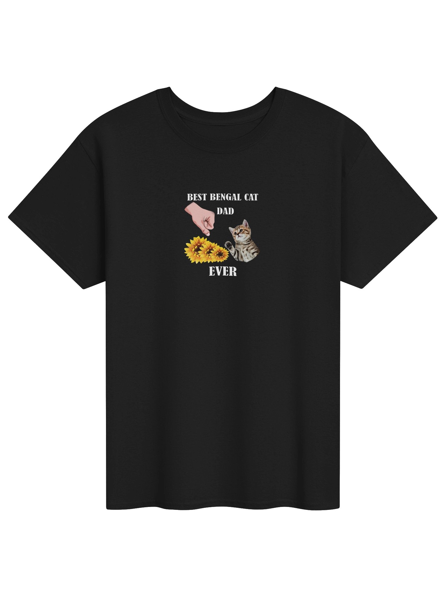 Best Bengal Cat Dad Ever Tee product image (1)